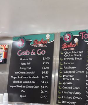 Vegan ice cream sandwiches   at Babes Ice Cream in Milwaukee