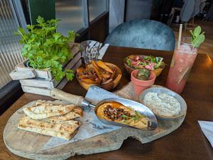 Vegan dishes at The Botanist at The Botanist in Sheffield