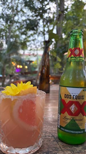 Cocktail   at Mistico Garden - La Veleta in Tulum