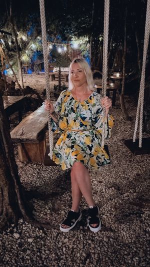 Swings there   at Mistico Garden - La Veleta in Tulum