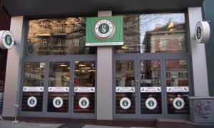 Outside look - from the street at Green Deli Cafe - A. Stambolyiski in Sofia