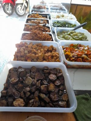 Com chay selection at Cơm chay thiện duyên in Ho Chi Minh City