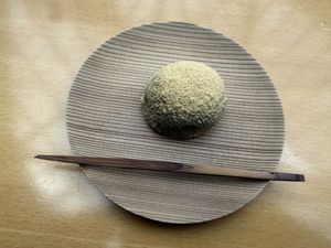 Matcha Mochia  at MIHO MUSEUM in Koka