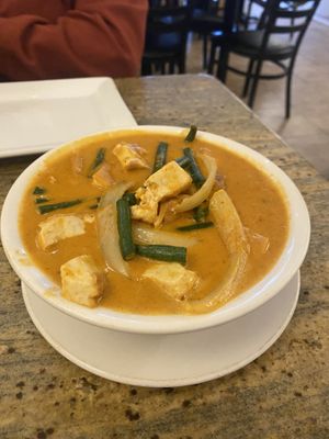 Panang curry (with tofu)  at Pad Thai in Honolulu