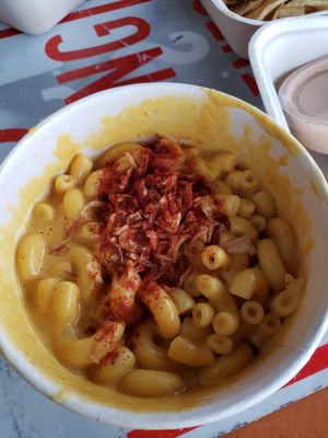 Mac n Cheese at Pingala Cafe in Burlington