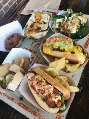 Little bit of everything  at Pingala Cafe in Burlington