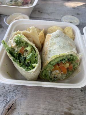 Caesar Wrap (that doesn’t really taste like Caesar BUT still good) at Pingala Cafe in Burlington