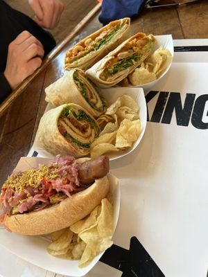 Three entrees (~$40)  at Pingala Cafe in Burlington