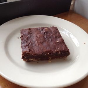 brownie at Pingala Cafe in Burlington