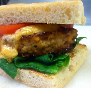 Awesome breakfast Sammy.  at Pingala Cafe in Burlington