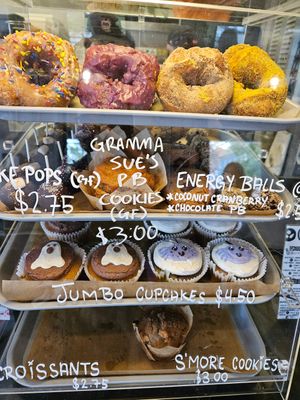 Lots of selection at Pingala Cafe in Burlington