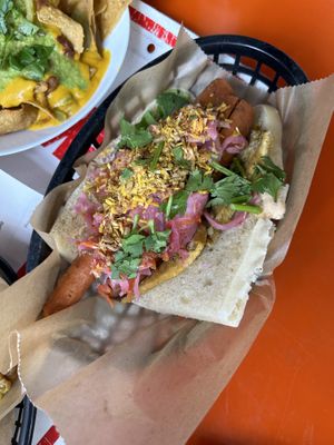  Banh mi dawg at Pingala Cafe in Burlington