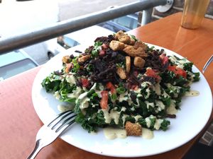 Kale Salad at Pingala Cafe in Burlington
