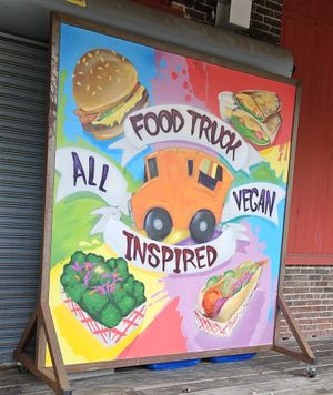 Selfie Wall at Pingala Cafe in Burlington