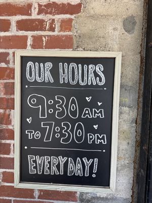 hours  at Pingala Cafe in Burlington