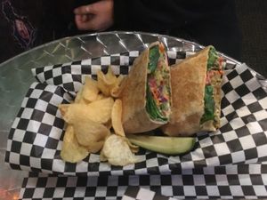 Falafel at Pingala Cafe in Burlington