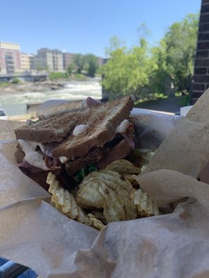 Seitan Ruben (Special) at Pingala Cafe in Burlington