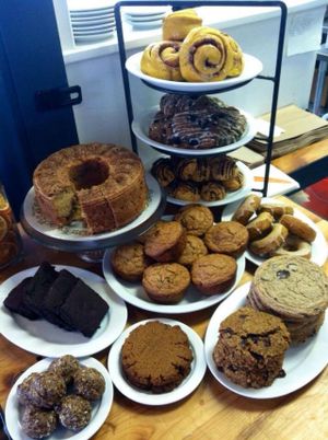 Amazing baked goods at Pingala Cafe in Burlington