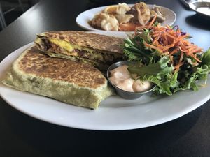 CRUNCH WRAP SUPREME at Pingala Cafe in Burlington