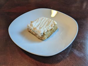 Tres leches cake. at Thai Fresh in Austin