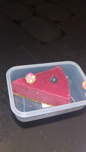 Blueberry cheesecake   at Energetic Life in Stuttgart