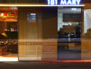 Location at Urbane Restaurant in Brisbane