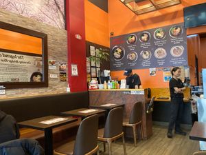 Inside at Simply Noodles in New York City