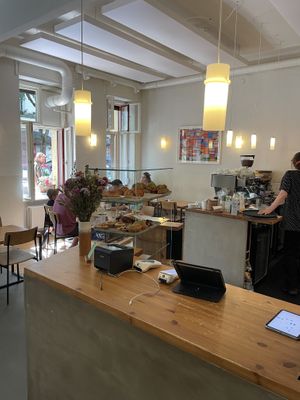   at Neumanns Café in Berlin