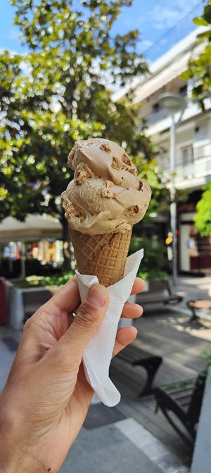 Moka at THEMIS ice cream in Thessaloniki