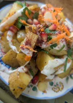 Potatoes with Rosemary (Side) at La Cantine de Sam - Rue Androuet in Paris