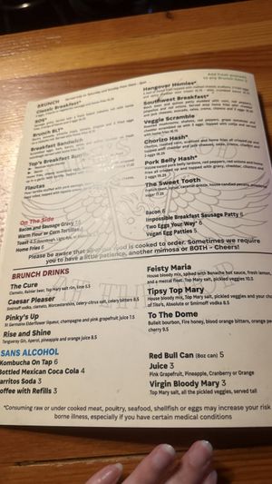 Brunch on weekends  at Top of Tacoma Bar and Cafe in Tacoma