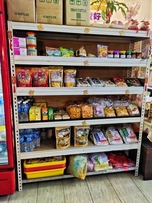 Local snacks at Lovely Appreciated Vegetarian Cafe - 感恩閣 in Kuching