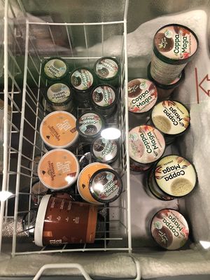 Vegan ice cream   at Zelen Bio in Sofia