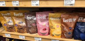 Pudding mixes  at Zelen Bio in Sofia