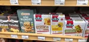 Cake mixes  at Zelen Bio in Sofia