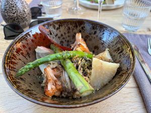 Risotto at HOTEL BENT Restaurant in Oisterwijk