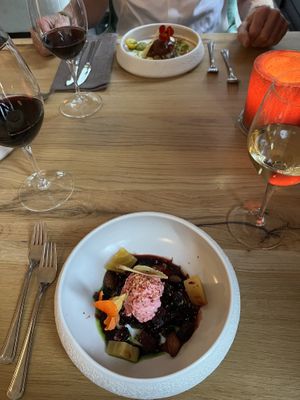 Voorgerecht biet   at HOTEL BENT Restaurant in Oisterwijk