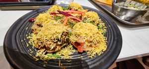 Sev Puri at Anna Idli in Raipur