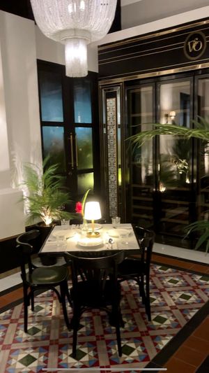 Interior at Violet Oon Singapore at Dempsey in Central Singapore