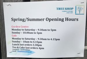  at The Tree Shop Garden Centre and Cafe in Cairndow