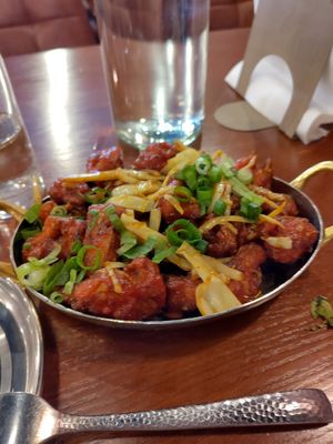 Gobi Manchurian at Crispy Dosa in Cardiff