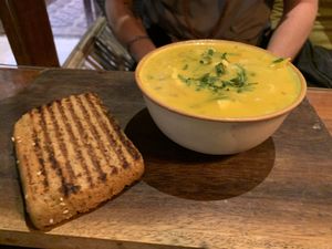 Ramen. Delicious   at The Dreaming Tree in Tiruvannamalai
