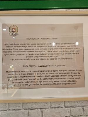  at A Lenda - Pinseria Romana in Braga