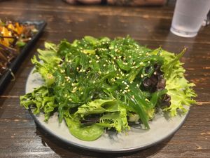 Seaweed salad at Tanaka Ramen & Izakaya in Honolulu