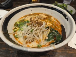 Creamy vegan tofu at Tanaka Ramen & Izakaya in Honolulu