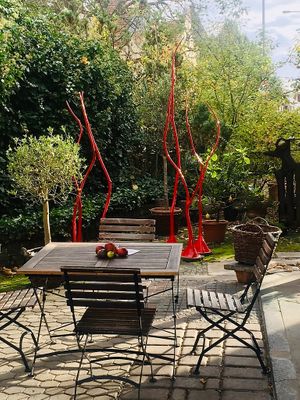 Aussen-Sitzbereich Vita Verde Naturkost at Vita Verde Naturkost in Cologne