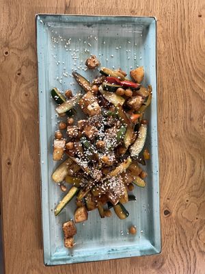 Mediterranean vegetables  at Chianti in Ljubljana