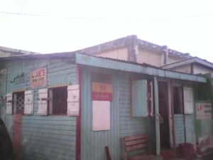 The little wooden restaurant! at Mokocho Cuisine in Castries City