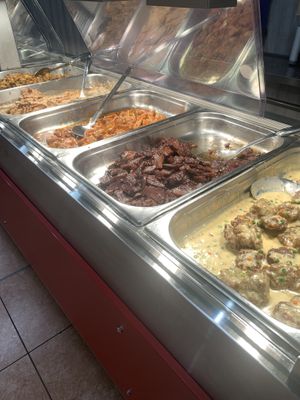 Protein options  at Les Bons Enfants Végétariens  in Saint-pierre
