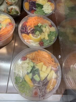 To Go Salads   at Les Bons Enfants Végétariens  in Saint-pierre